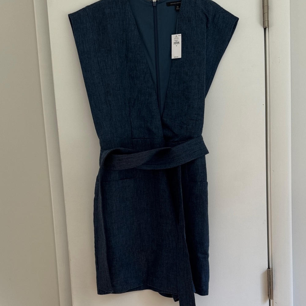 Banana Republic Dark Blue romper
